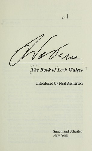 Cover of The Book of Lech Wałęsa
