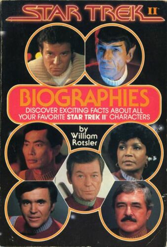 Cover of Star Trek II - Biographies