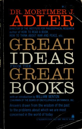 Cover of Great ideas from the great books