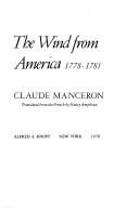 Cover of The wind from America, 1778-1781