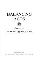 Cover of Balancing acts