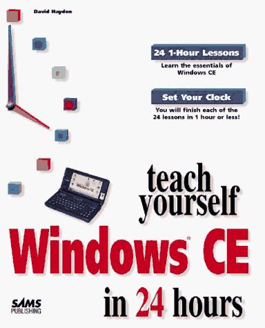 Cover of Teach yourself Windows CE in 24 hours
