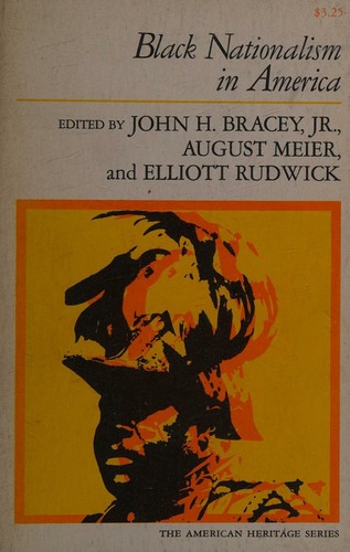 Cover of Black nationalism in America