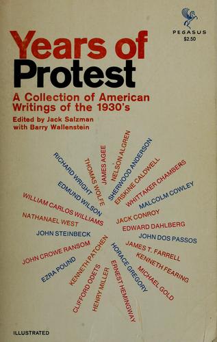 Cover of Years of protest