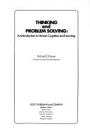 Cover of Thinking and problem solving
