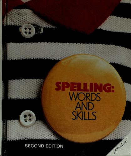 Cover of Spelling, words and skills