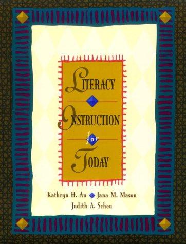 Cover of Literacy instruction for today