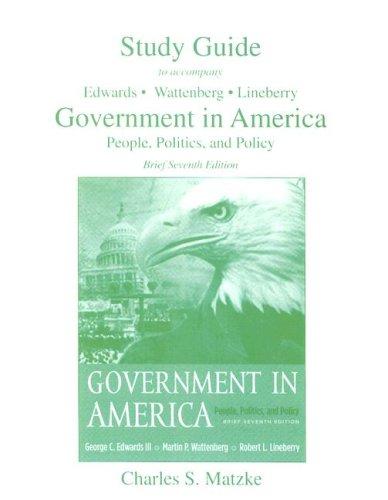 Cover of Government in America