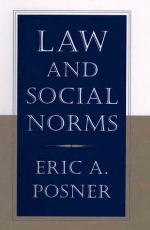 Cover of Law and social norms