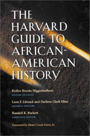 Cover of The Harvard guide to African-American history