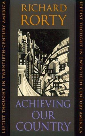 Cover of Achieving Our Country