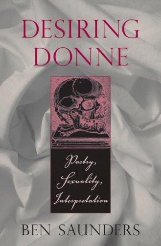 Cover of Desiring Donne