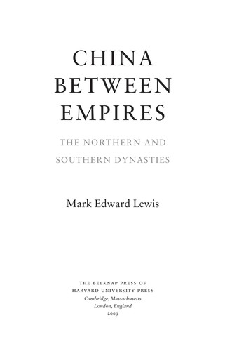 Cover of China between empires