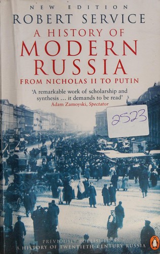 Cover of A history of modern Russia