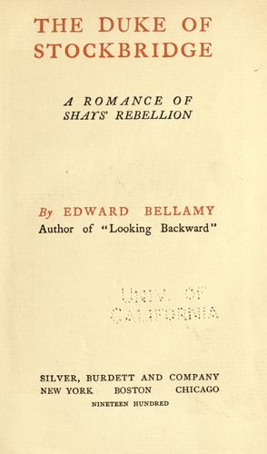 Cover of The Duke of Stockbridge