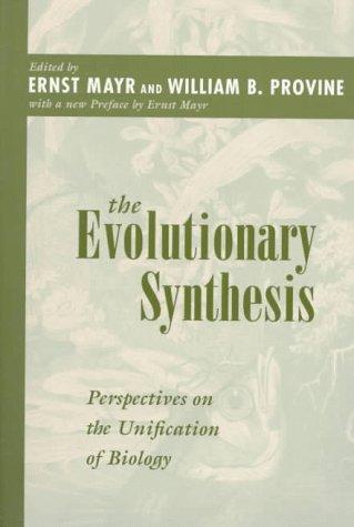 Cover of The Evolutionary Synthesis