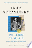 Cover of Poetics of Music in the Form of Six Lessons