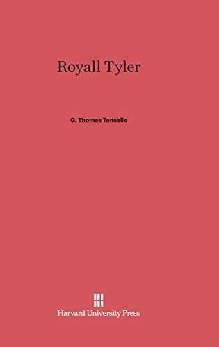 Cover of Royall Tyler