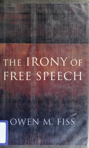 Cover of The irony of free speech