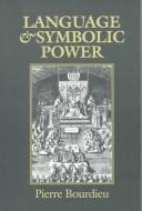 Cover of Language and symbolic power