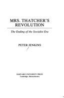 Cover of Mrs. Thatcher's revolution