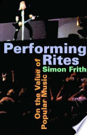 Cover of Performing Rites