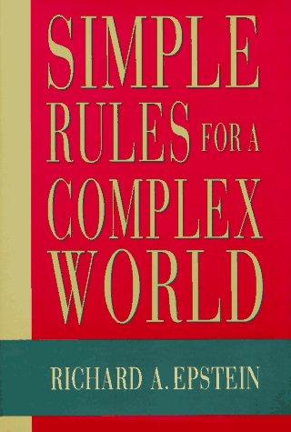 Cover of Simple Rules for a Complex World