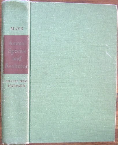Cover of Animal Species and Evolution