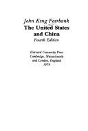 Cover of The United States and China