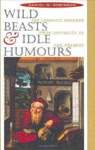 Cover of Wild Beasts and Idle Humors