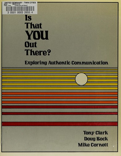 Cover of Is that you out there?