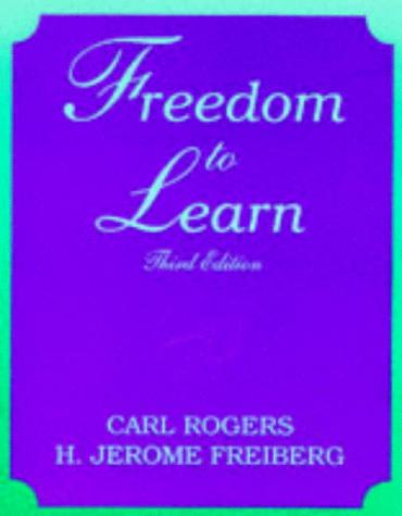 Cover of Freedom to learn