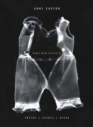 Cover of Decreation
