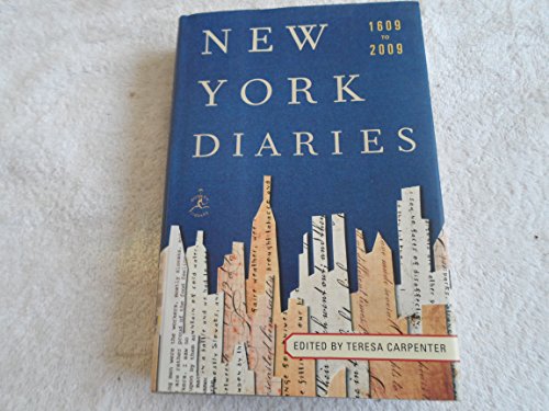 Cover of New York Diaries: 1609 to 2009