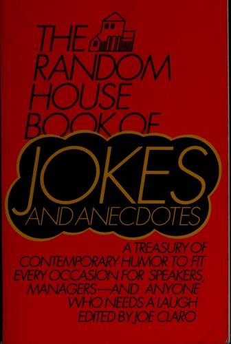 Cover of Random House Book of Jokes and Anecdotes