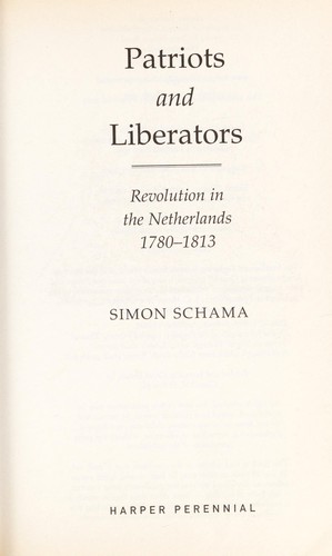 Cover of Patriots and liberators
