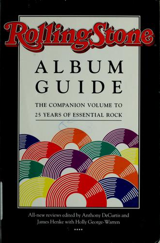 Cover of The Rolling stone album guide
