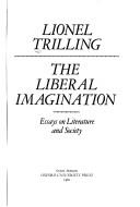Cover of The liberal imagination