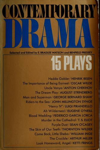 Cover of Contemporary drama