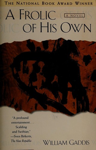 Cover of A Frolic of His Own