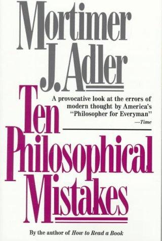 Cover of Ten philosophical mistakes
