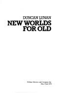 Cover of New worlds for old