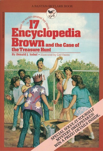 Cover of Encyclopedia Brown and the Case of the Treasure Hunt