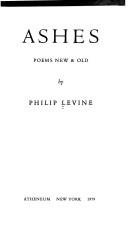 Cover of Ashes