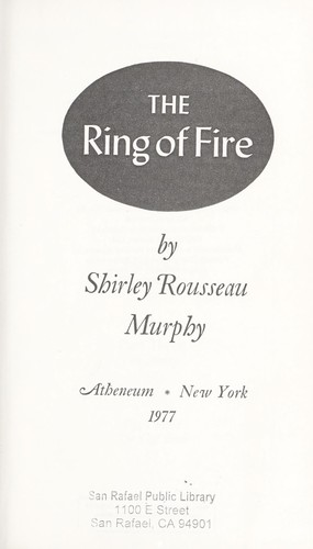 Cover of The ring of fire