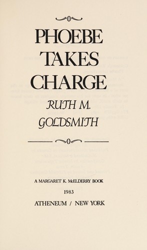 Cover of Phoebe takes charge
