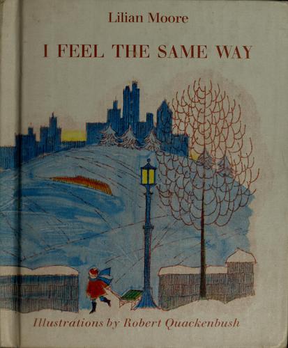 Cover of I feel the same way.