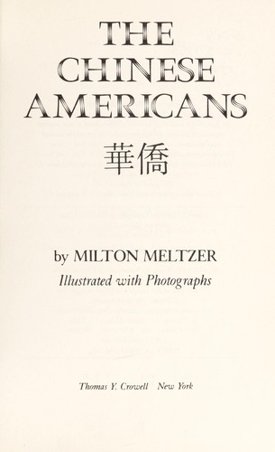 Cover of The Chinese Americans