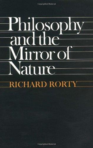 Cover of Philosophy and the Mirror of Nature
