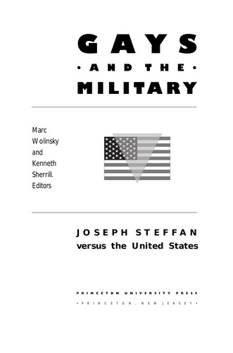 Cover of Gays and the military